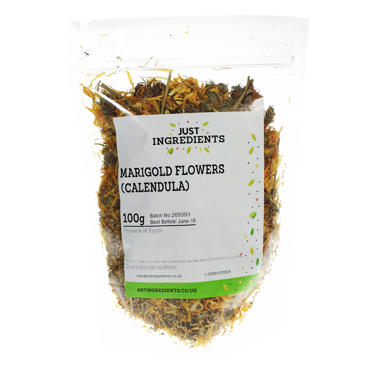 JustIngredients Marigold Flowers (Calendula)